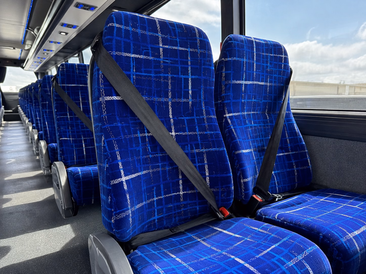 compton concert transportation onboard seating