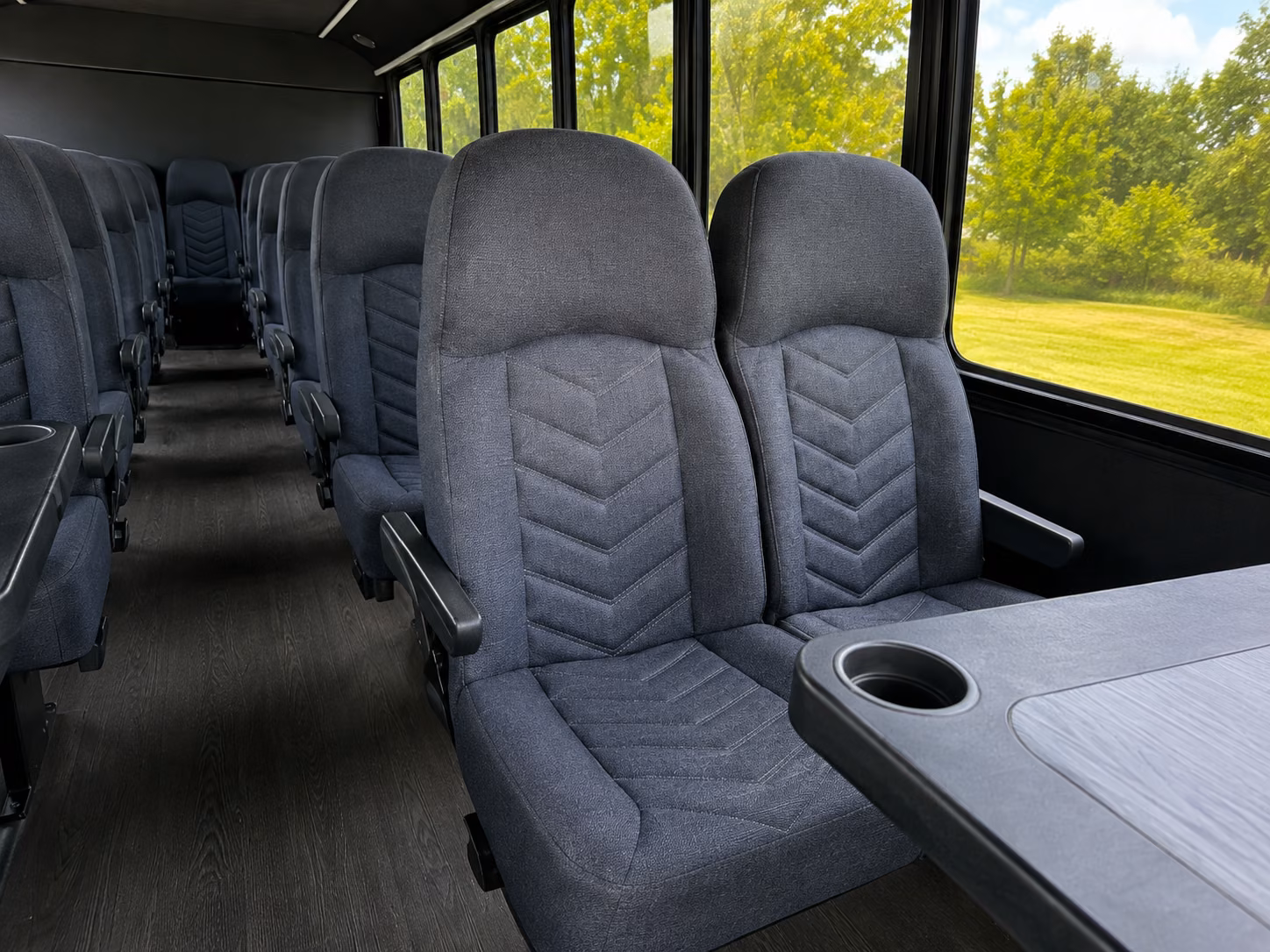 compton employee transportation onboard seating