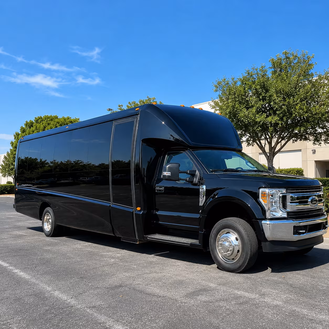 compton private event transportation onboard seating