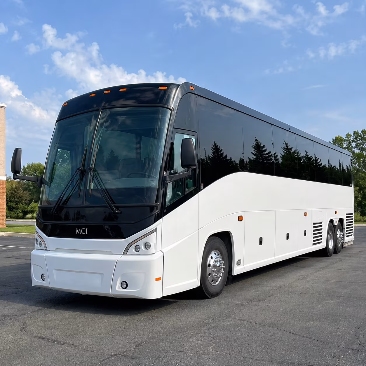 executive corporate group transportation to aerospace and tech campuses